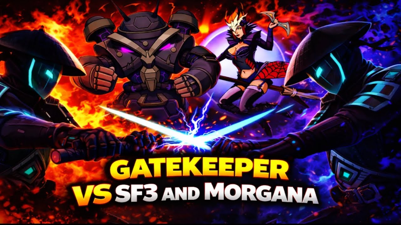 GATEKEEPER VS SHADOW FIGHT 3 & MORGANA