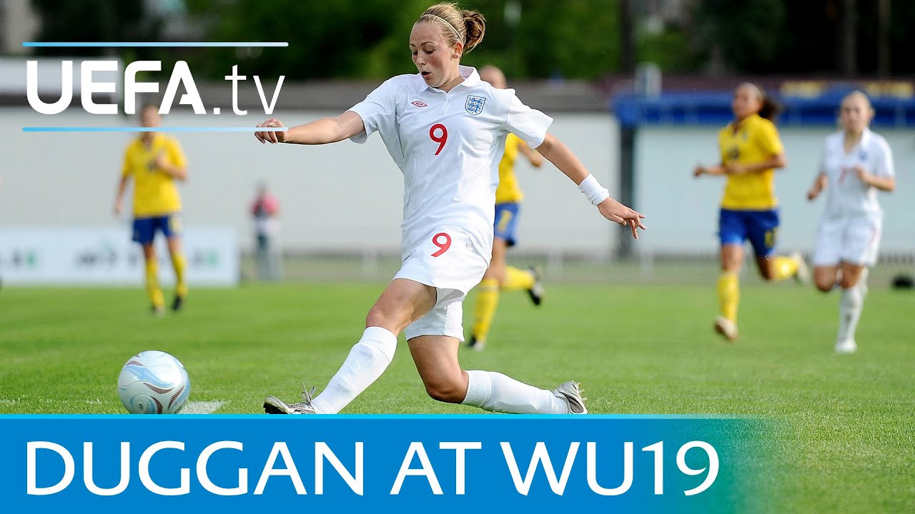 England World Cup star Toni Duggan goal for Under-19s