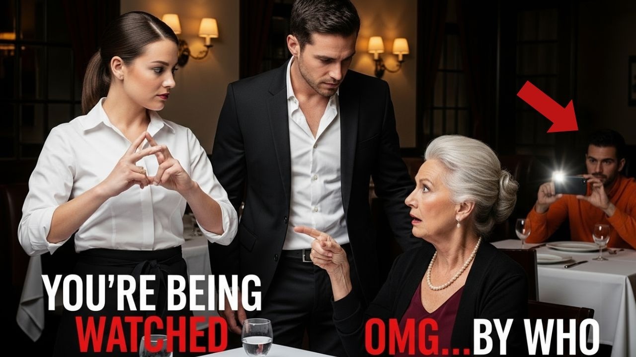 Shy Waitress Greeted Mafia Boss Deaf Mom — Her Sign Language Left Everyone Shocked