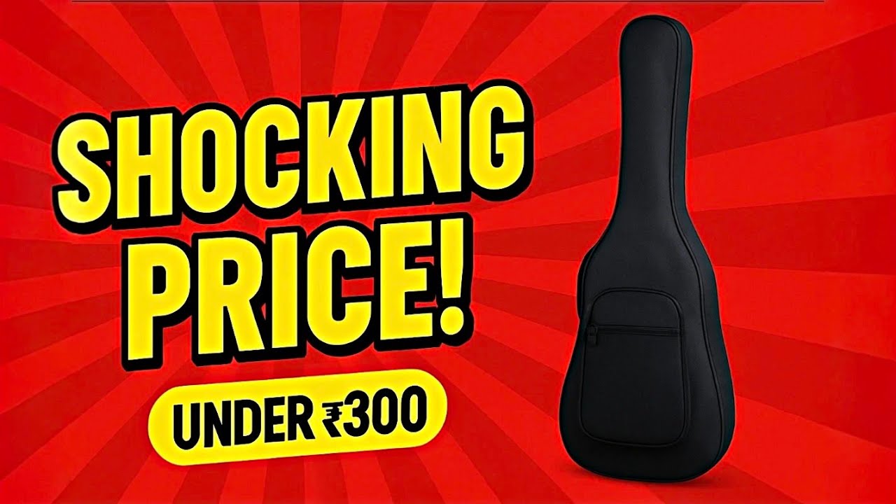 GUITAR Bag in just Rs. 245 😲😳 | Unboxing & Review | Cheaps Bag for Guitar, Mandolin & Ukulele |