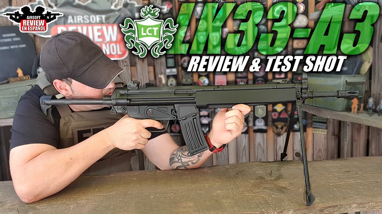 LK33-A3 de LCT una bestia de puro ACERO | Airsoft Review en Español