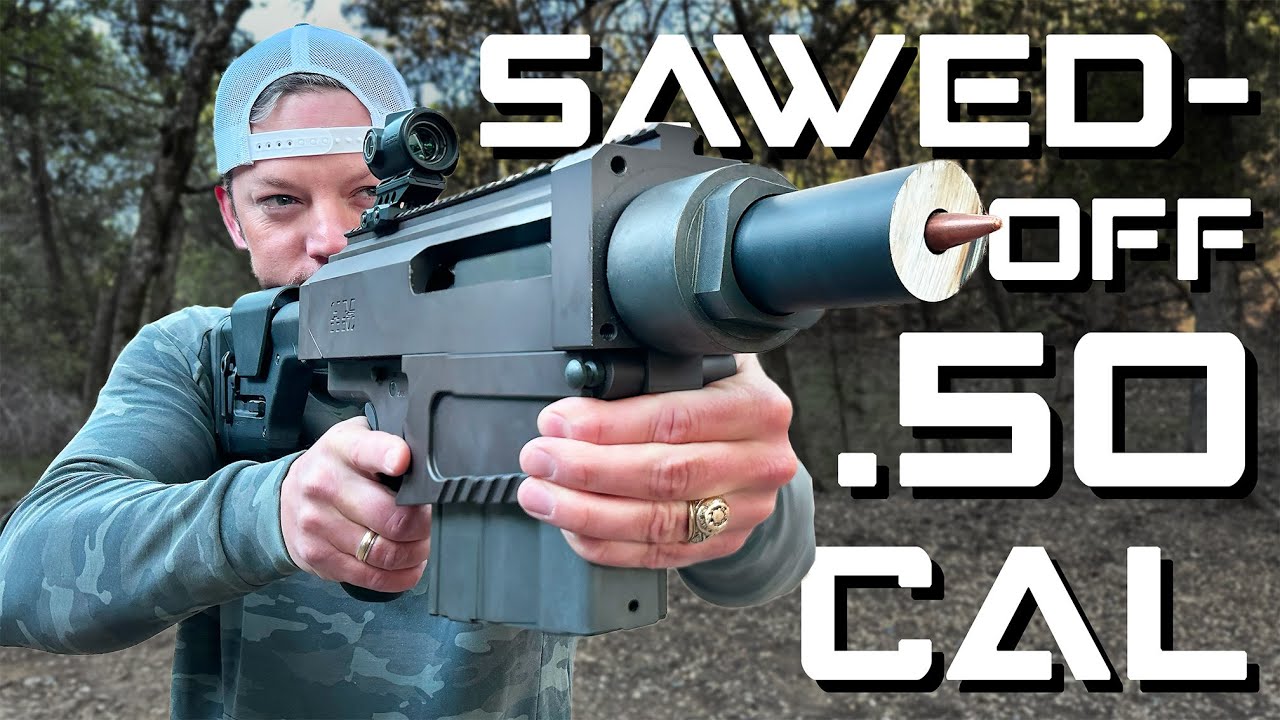 I Sawed-Off a .50 Caliber Sniper Rifle...