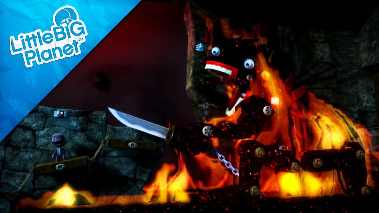 LittleBigPlanet Story Mode - The Terrible Oni's Volcano