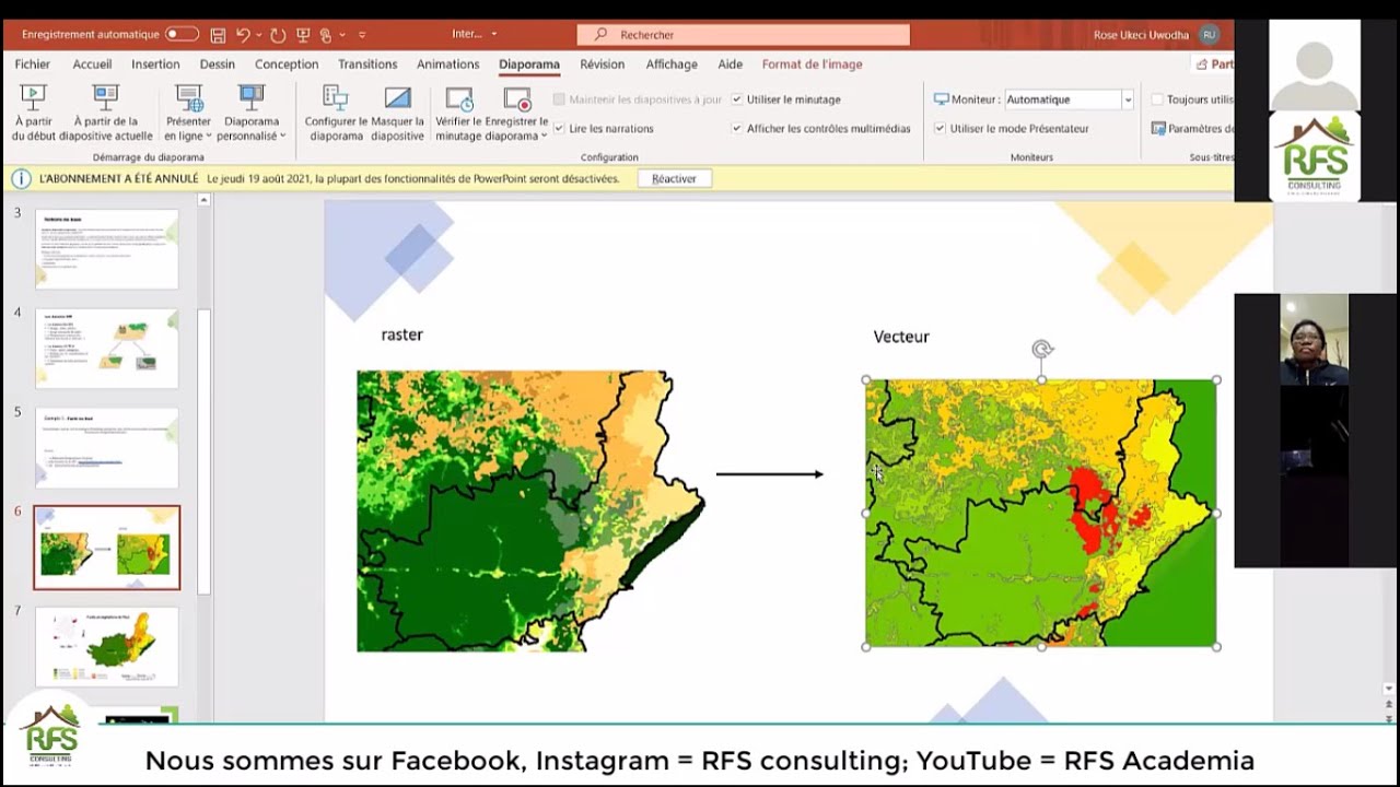 Utiliser les SIG et télédétection dans la gestion de l'environnement, Webinaire (5 Juin)