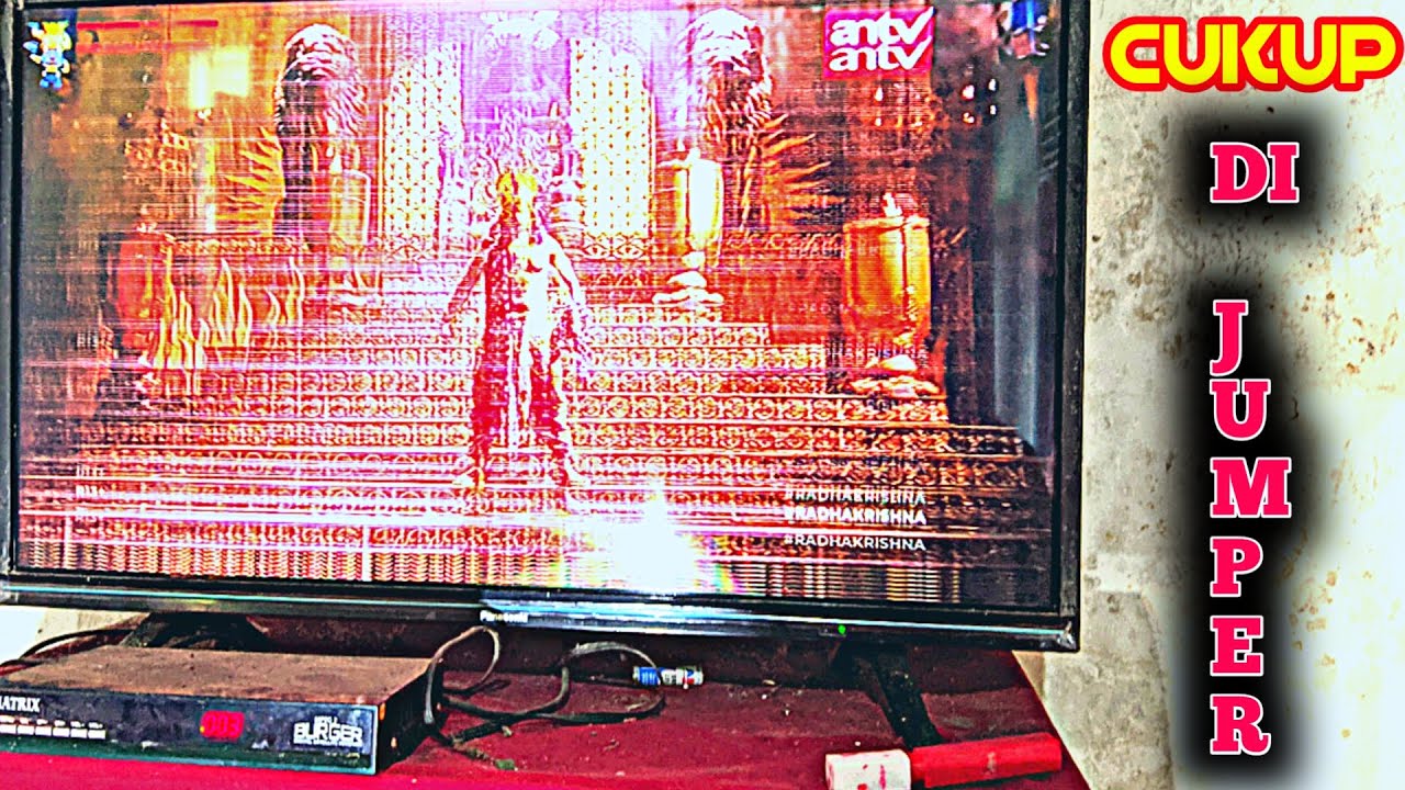Tv LED Panasonic Gambar Bergetar
