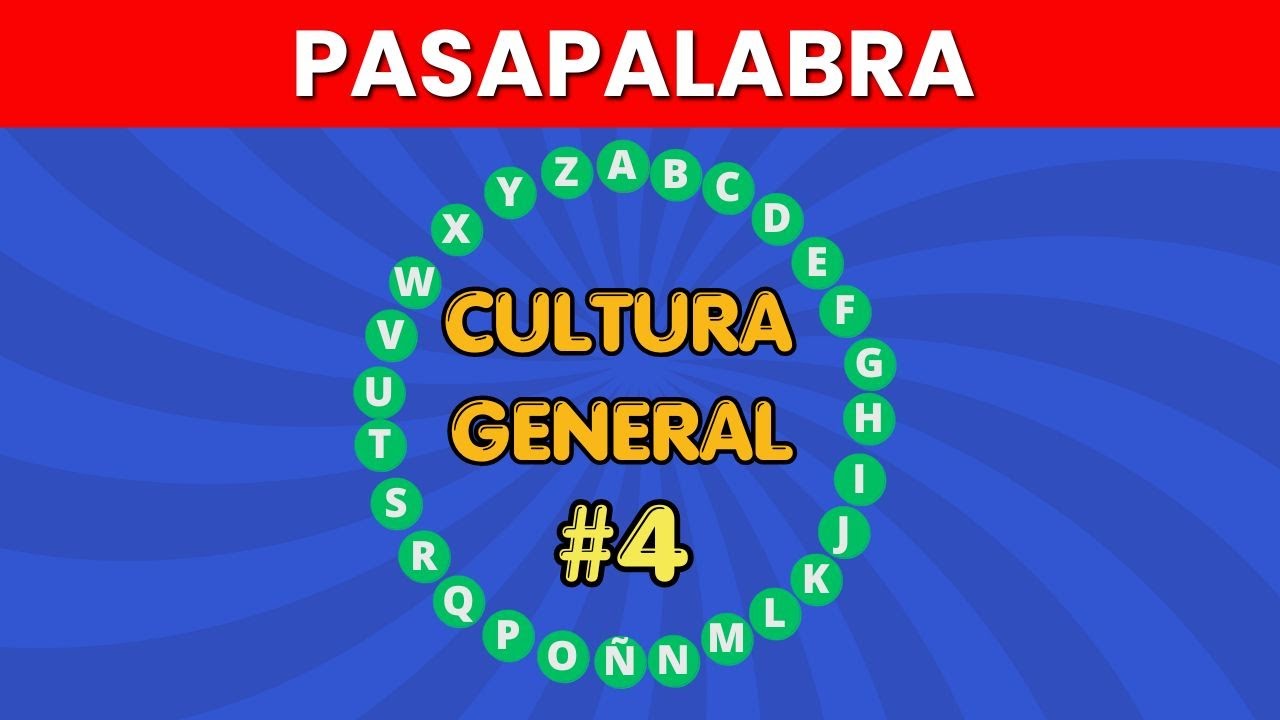 Trivia de Cultura General 🔠 | Reto de las Letras – 54 preguntas para mentes brillantes 💡