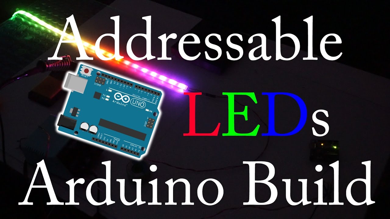 Сборка 100 адресуемых светодиодных ламп на Arduino (быстрая)