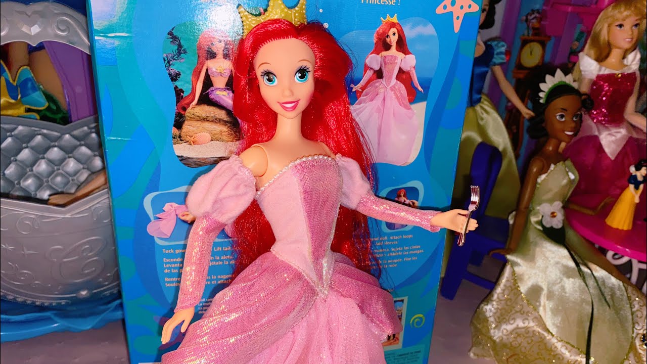 1997 Disney’s The Little Mermaid Princess Mermaid Ariel Doll Review!