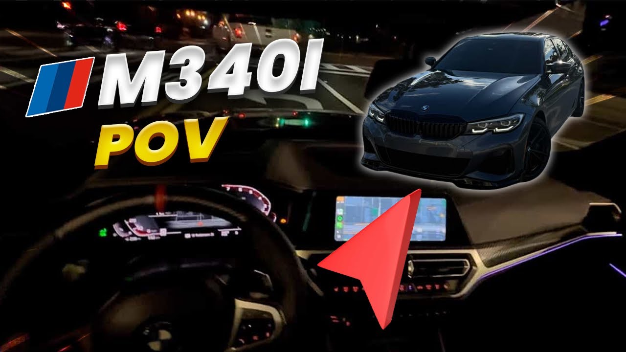 HALOWEEN NIGHT CITY DRIVE IN MY STRAIGHT PIPED B58 (LOUDEST M340i 🔥)