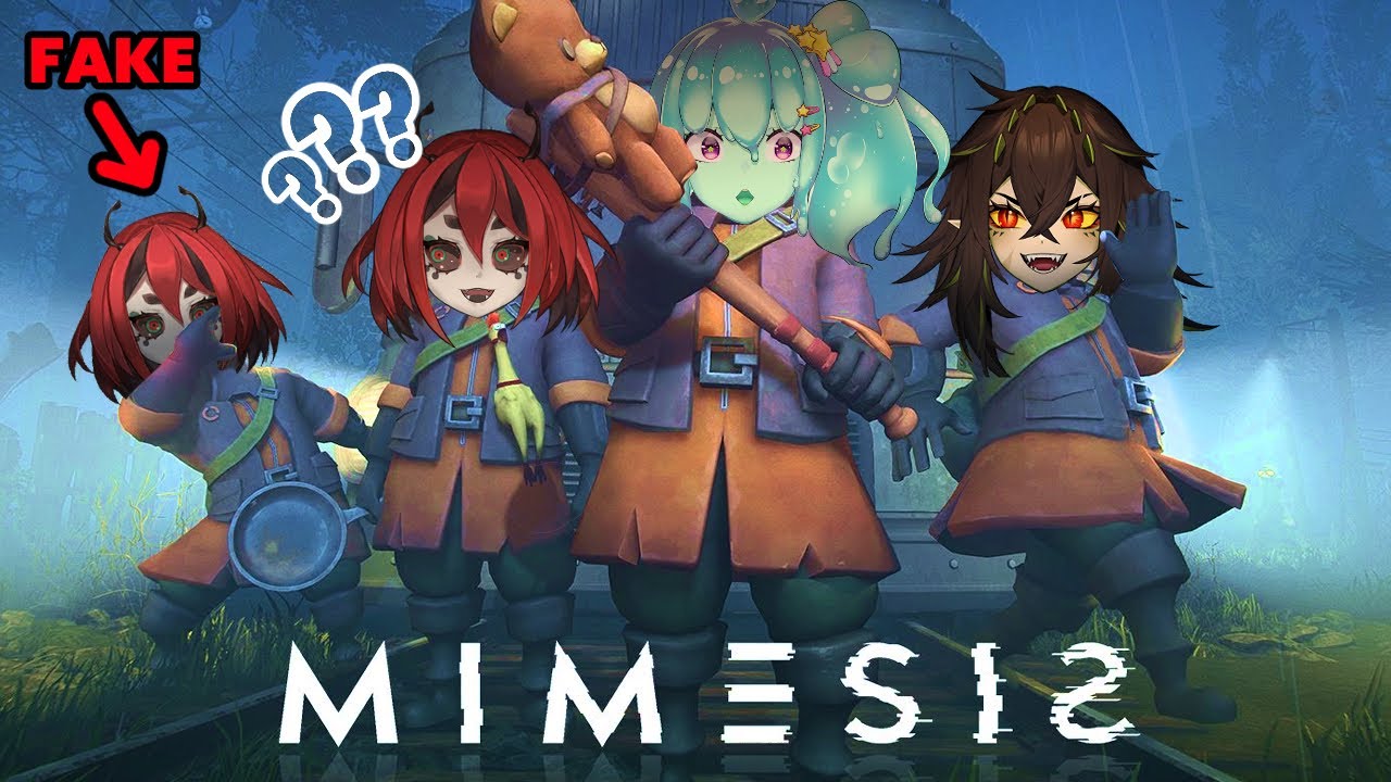 Which one of us is the FAKE?! Trust NO ONE, not even your own MIC!!! [🔴Mimesis Collab]