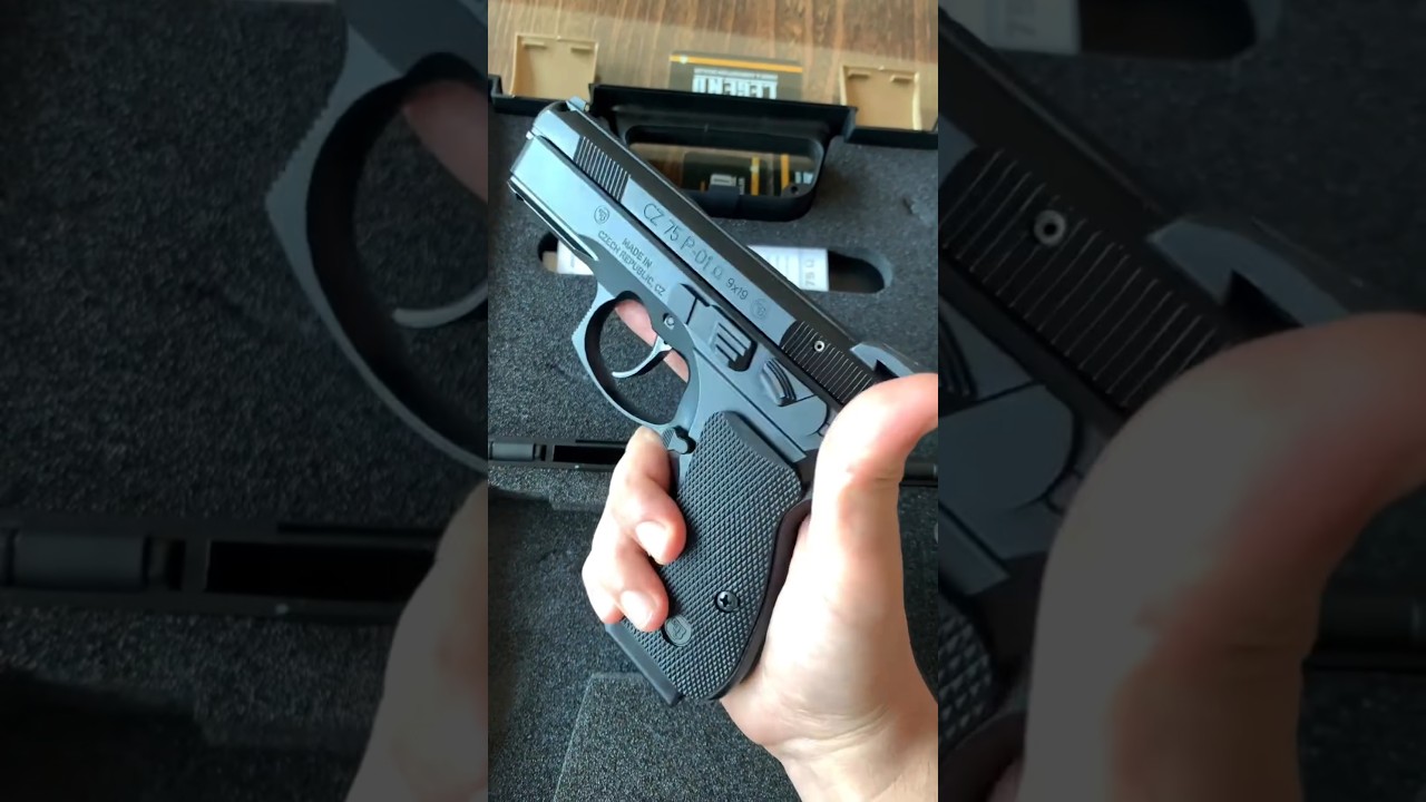 9mm CZ P-01 Pistol. #shorts #9mmpistol #czpistol #czguns