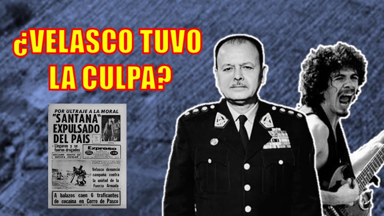 🎤¿Por qué se CANCELÓ el concierto de Santana en Perú en 1971?
