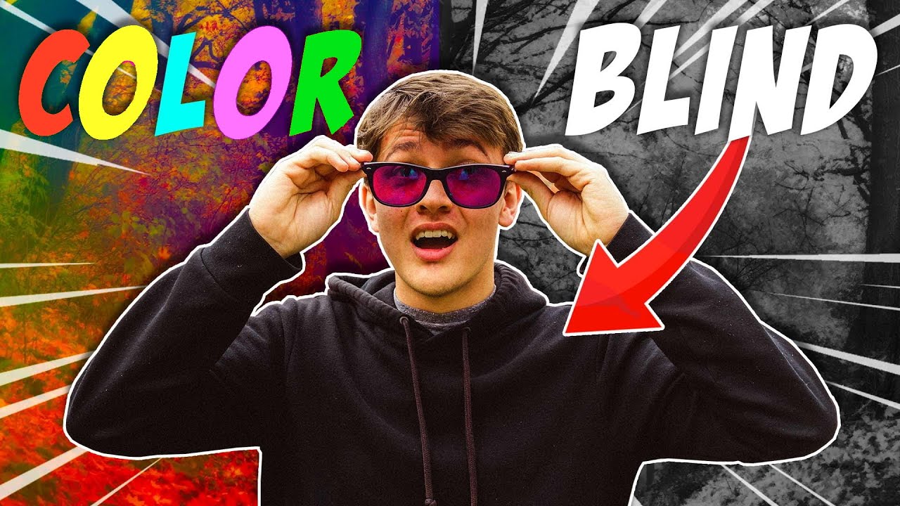 SURPRISING him with COLORBLIND GLASSES !? *PRANKED*