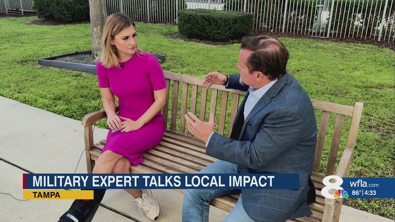 Retired NAVY Seal Commander speaks to local impact of Iran air strikes