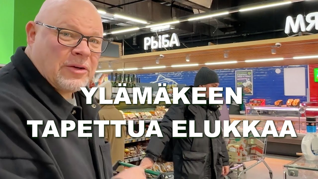 Supermarketin esittely Moskovassa