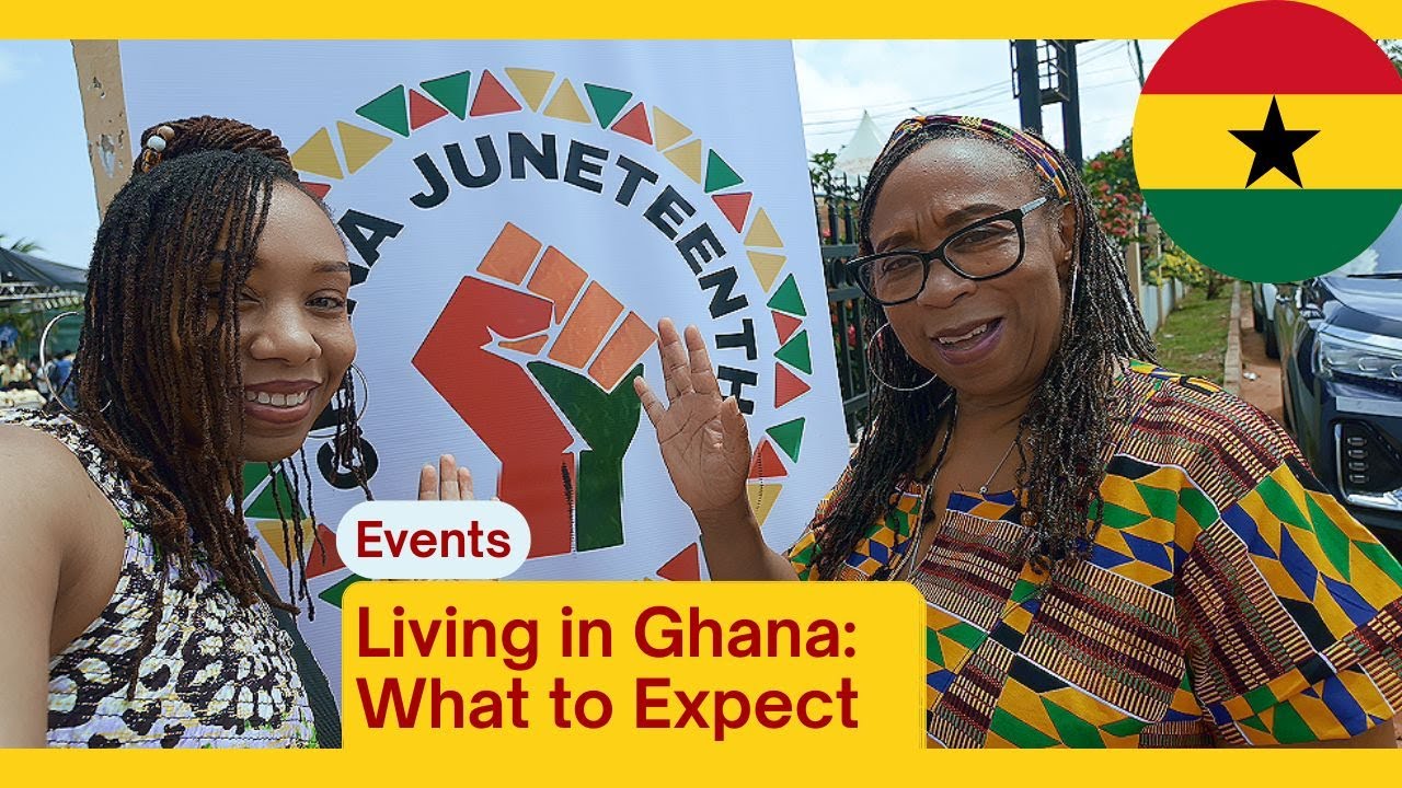 Celebrating Our first ever JUNETEENTH and it was in GHANA! 🇬🇭 Ep.13
