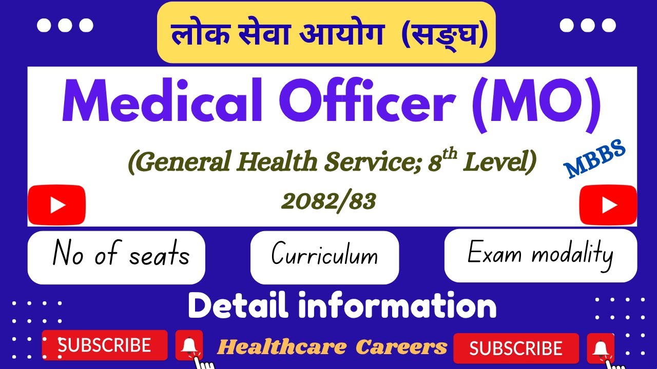 Medical Officer Loksewa (sangh) - 2082 [[Detail information]]