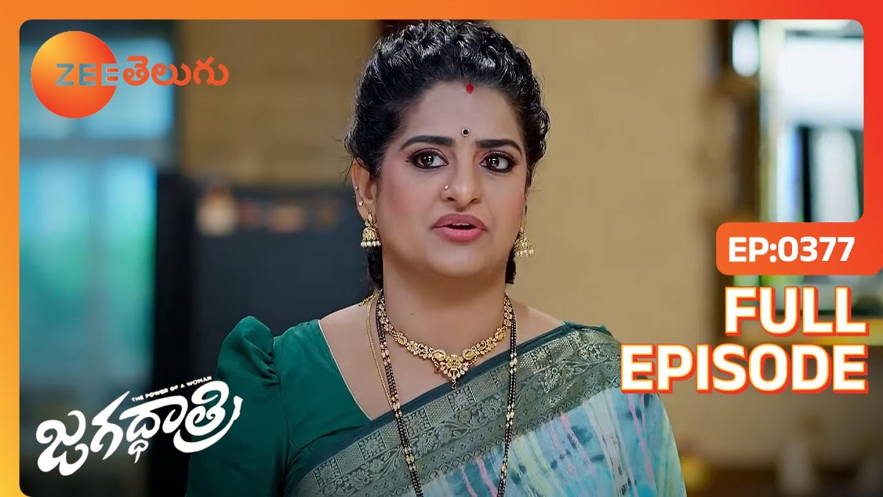 Jagadhatri మరియు Kedar స్టే ఇన్ Outhouse | Jagadhatri | Full Ep. 377 | ZEE Telugu