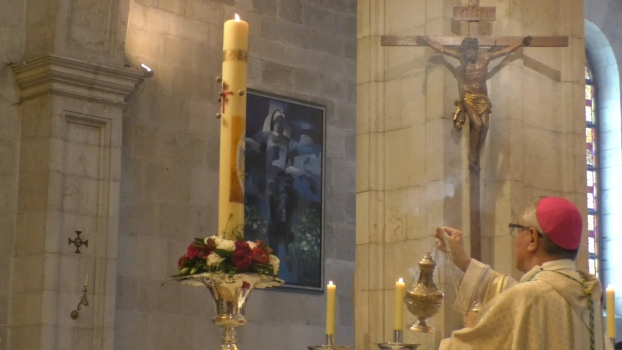 Misa de Resurrección en la Catedral de Santander 2018. Junta General de Cofradías.
