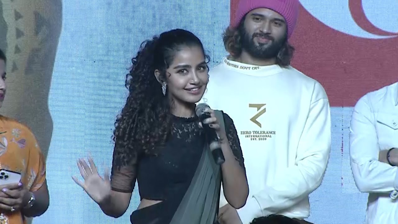 Anupama Parameswaran Cute Speech @ Rowdy Boys Movie Song Launch Event