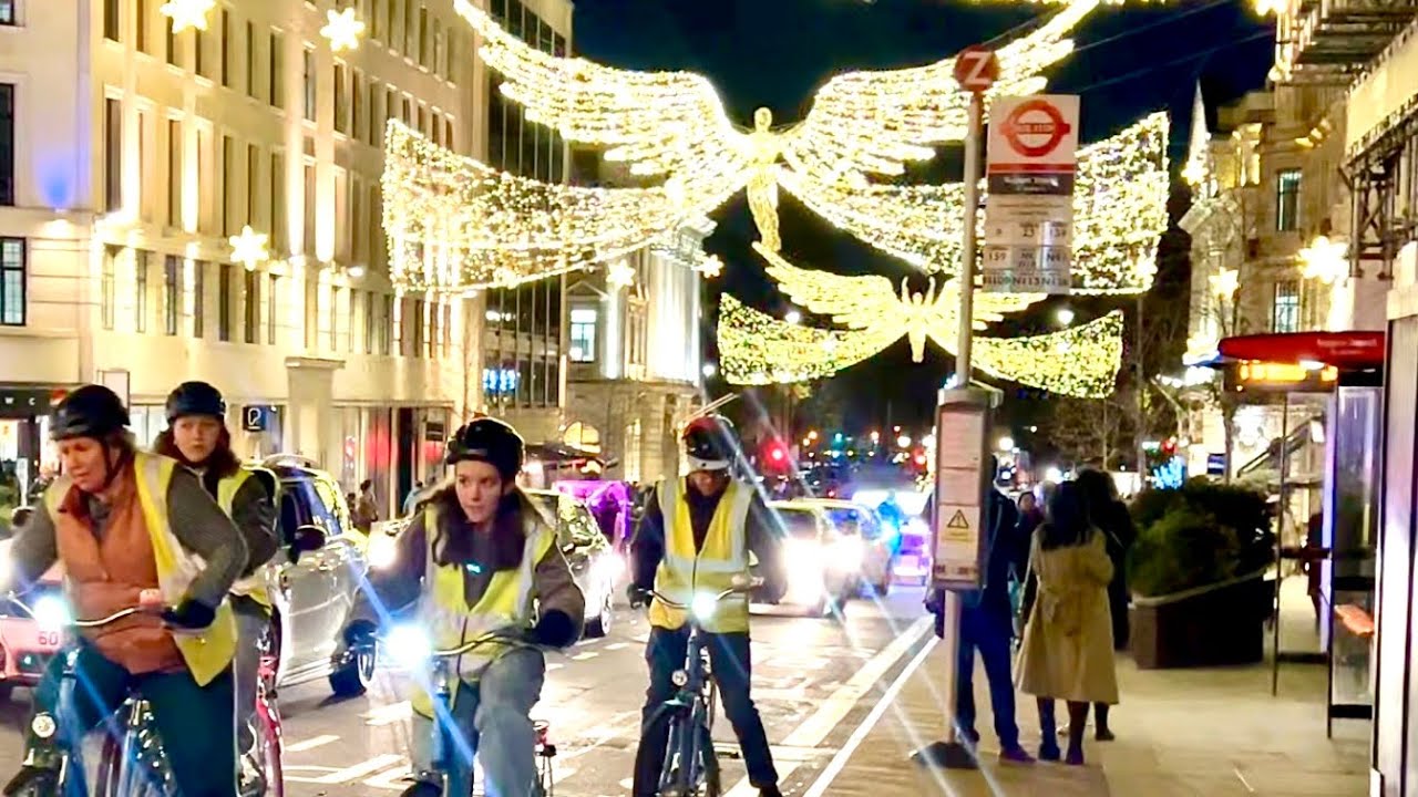 London Live ✨ Sunday Evening Walk | Oxford Street | Christmas Lights 2025