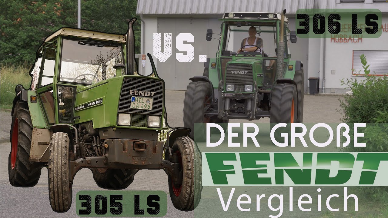 Muss es unbedingt ein ALLRAD sein? Fendt 306 LS vs. Fendt 305 LS// Projectlfuencer checkt