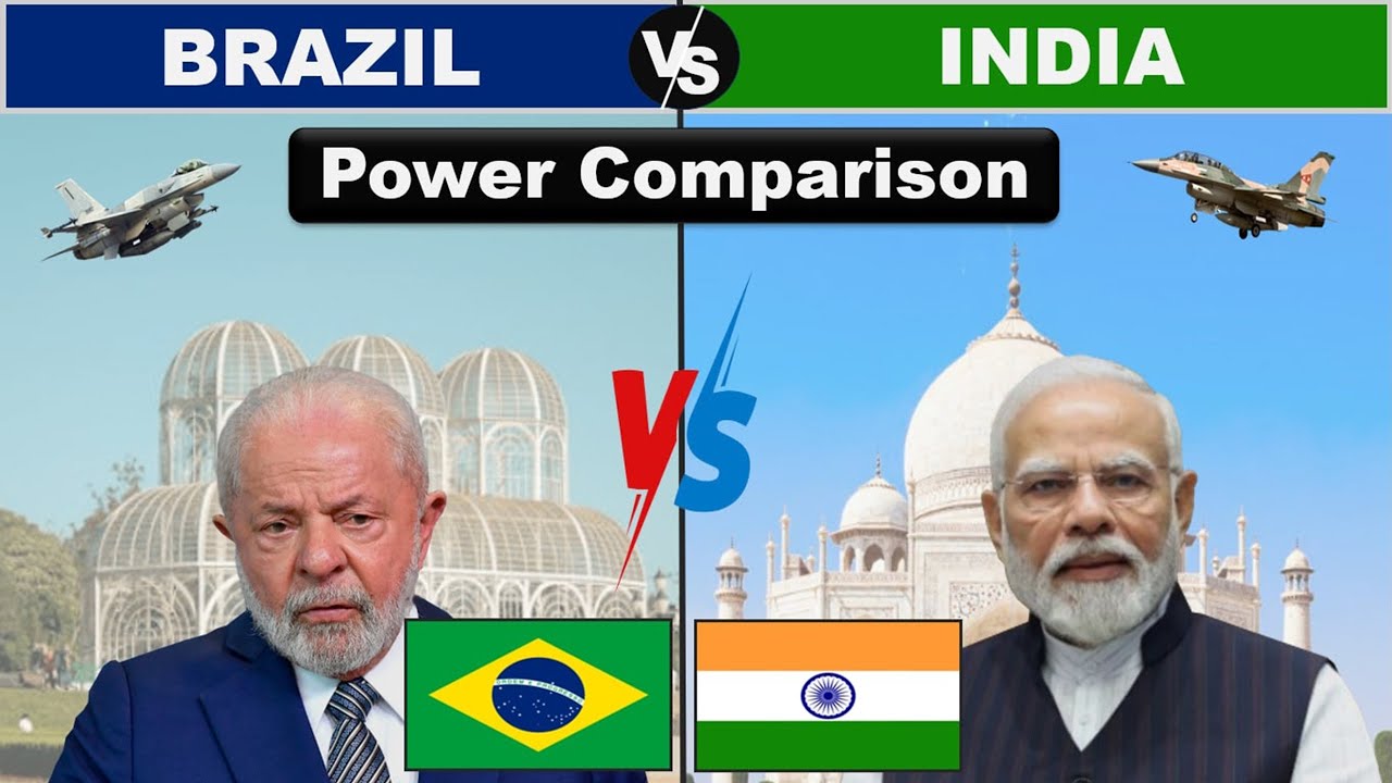 Brazil vs India Military Power Comparison 2025