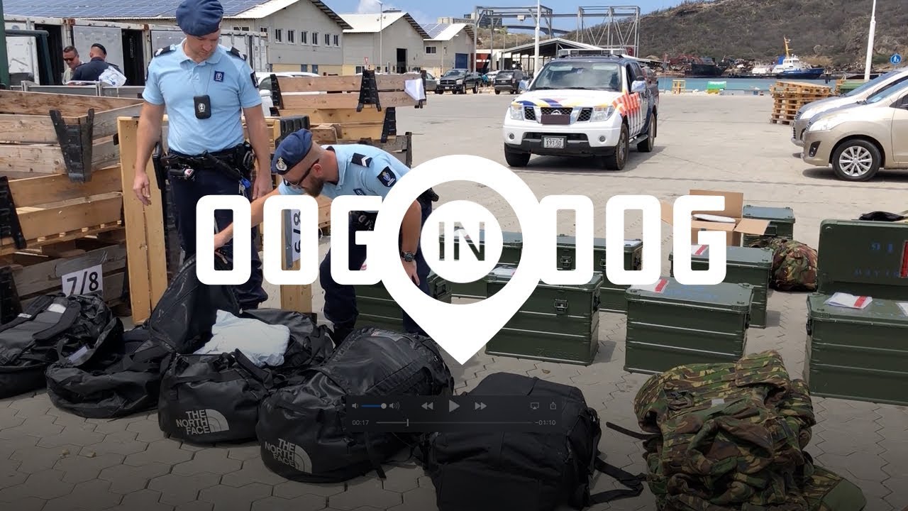 Kijk mee naar de politietaken van de KMAR in het Caribisch gebied