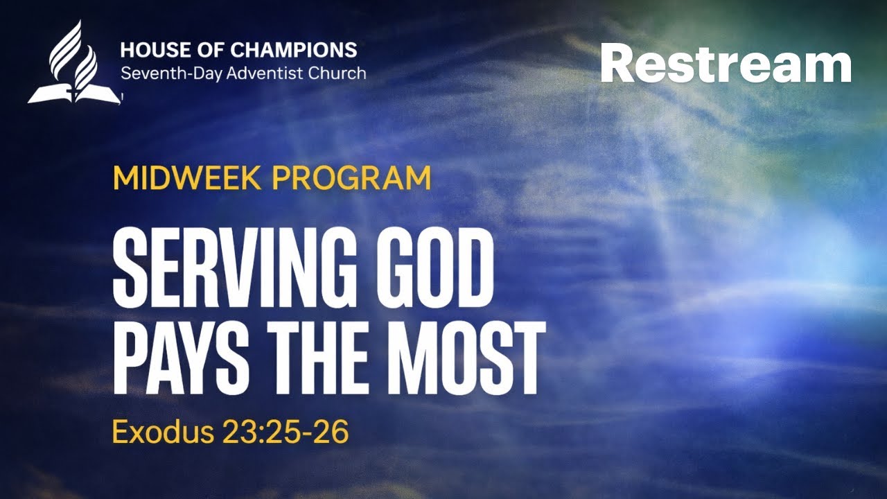 SERVING GOD PAYS THE MOST | EXODUS 23:25-26 | MID-WEEK SERVICE | JAN. 21, 2026