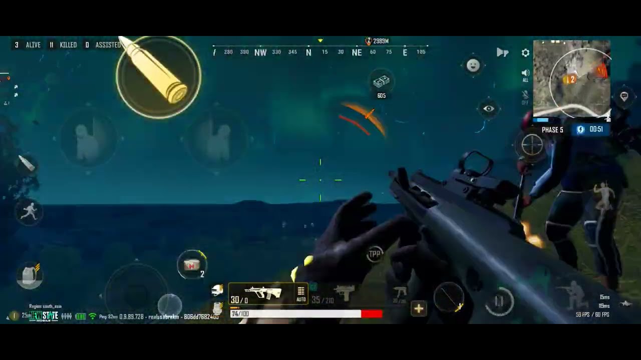 PUBG New State Night Mode Gameplay 2026 | Intense Mobile Battle Royale Action