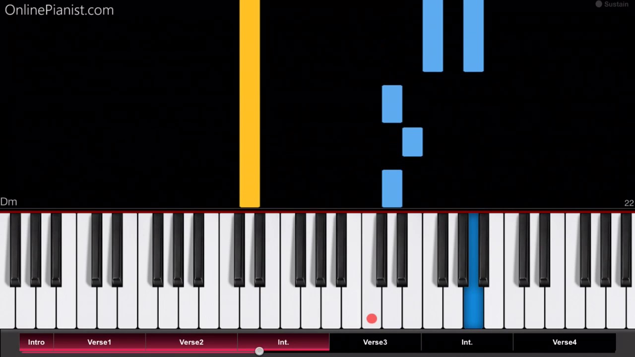 As Time Goes By - Easy Piano Tutorial - Casablanca