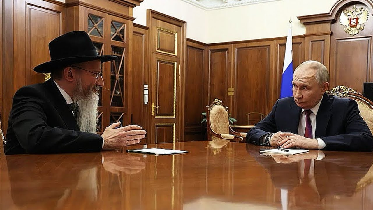 אור לגויים: רבה הראשי לרוסיה בביקור מיוחד הגאון רבי בערל לאזאר בביקור מיוחד אצל נשיא רוסיה פוטין