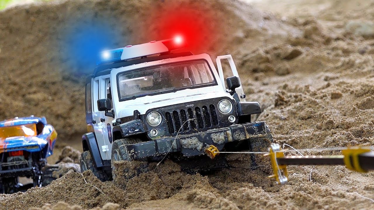 полицейская машина игрушечный спасательный экскаватор Police Car Toy Rescue Excavator