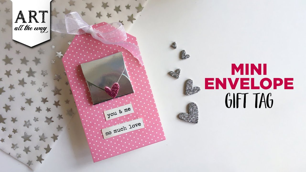 Mini-Envelope Gift Tag | Simple Gift Ideas | DIY Paper Crafts | Easy Envelope Making | Love Craft