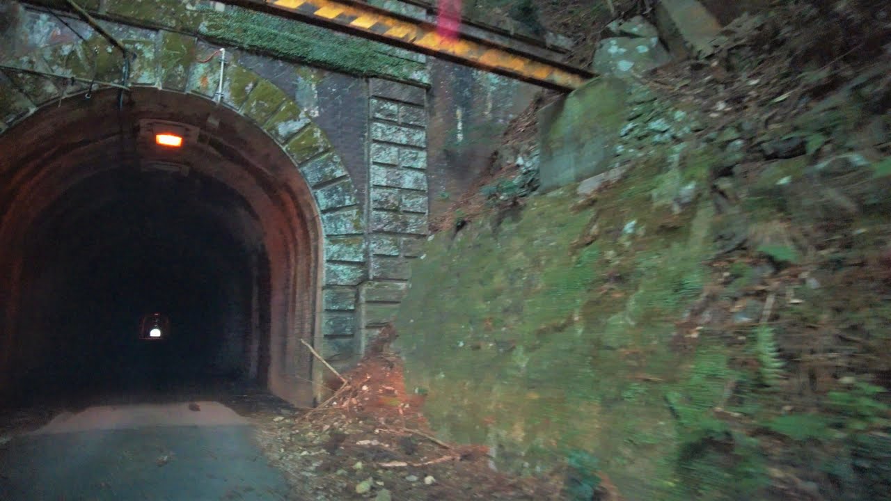 【西予市】三瓶隧道･新三瓶トンネル/飛び地トンネル(一応、心霊スポットらしいです)[等速](2021.1.31)