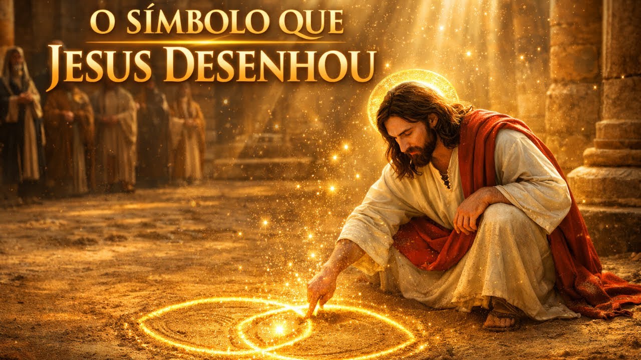 O Desenho Secreto de JESUS Que Fez Todos os Fariseus Irem Embora (PODER DA VESICA PISCIS)