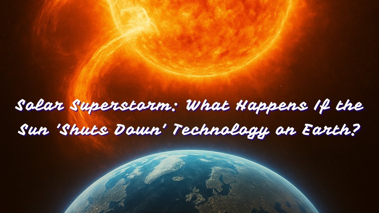 Solar Superstorm: What Happens If the Sun 'Shuts Down' Technology?