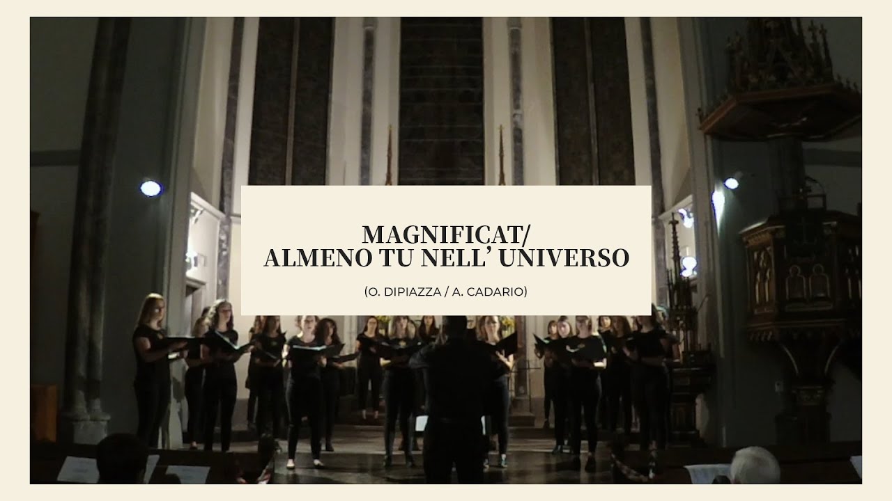 MAGNIFICAT x ALMENO TU NELL'UNIVERSO - Piccolo Coro Artemìa (Primo Premio Categoria B )