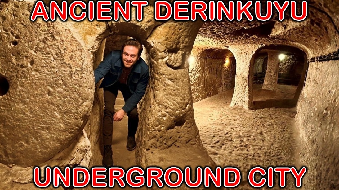 The Mind-Blowing Lost Ancient (Deep-Underground) CITY of Derinkuyu