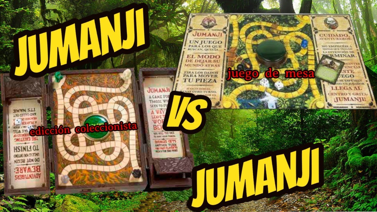 JUMANJI - Diferencias entre los 2 juegos