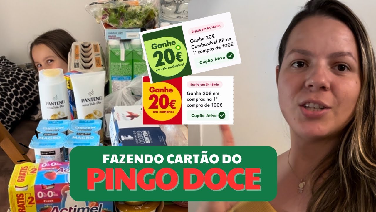 Primeiras compras de Mercado | Aproveitando a promoção do pingo doce 