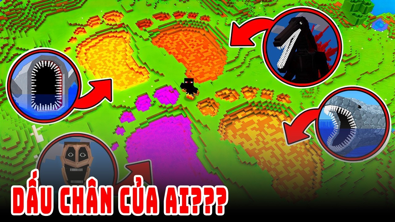 [MineCraft] - TRUY TÌM NHỮNG DẤU CHÂN BÍ ẨN