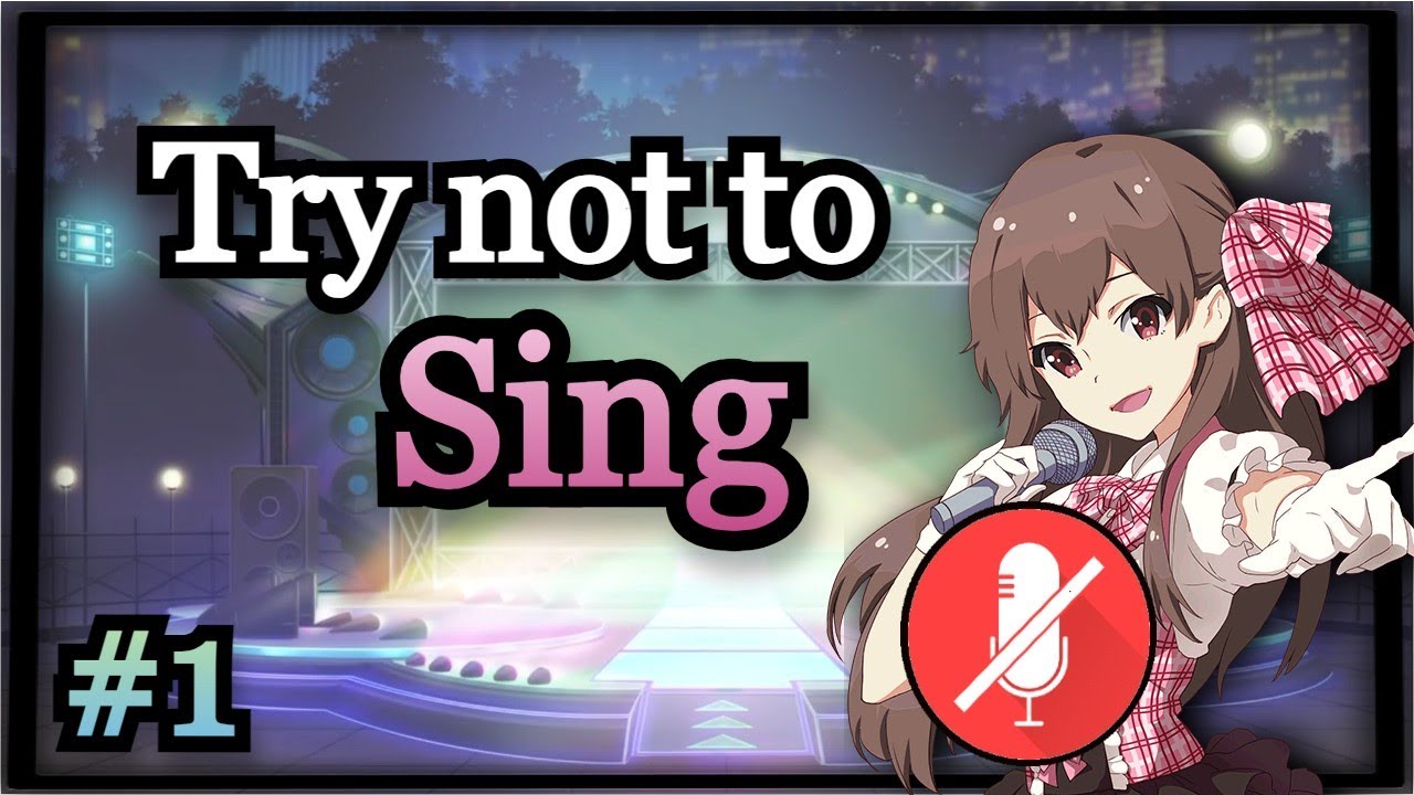 Anime Challenge - Try not to Sing #1 | Contain your desire to sing these songs