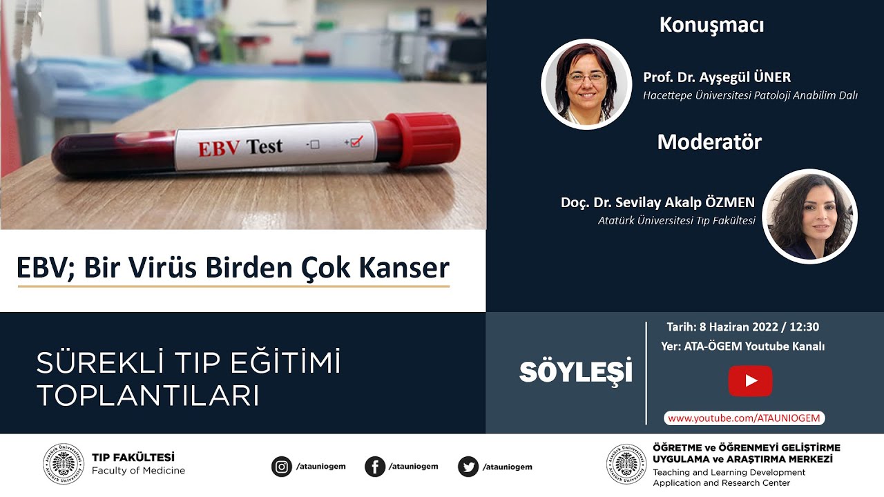 EBV; Bir Virüs Birden Çok Kanser