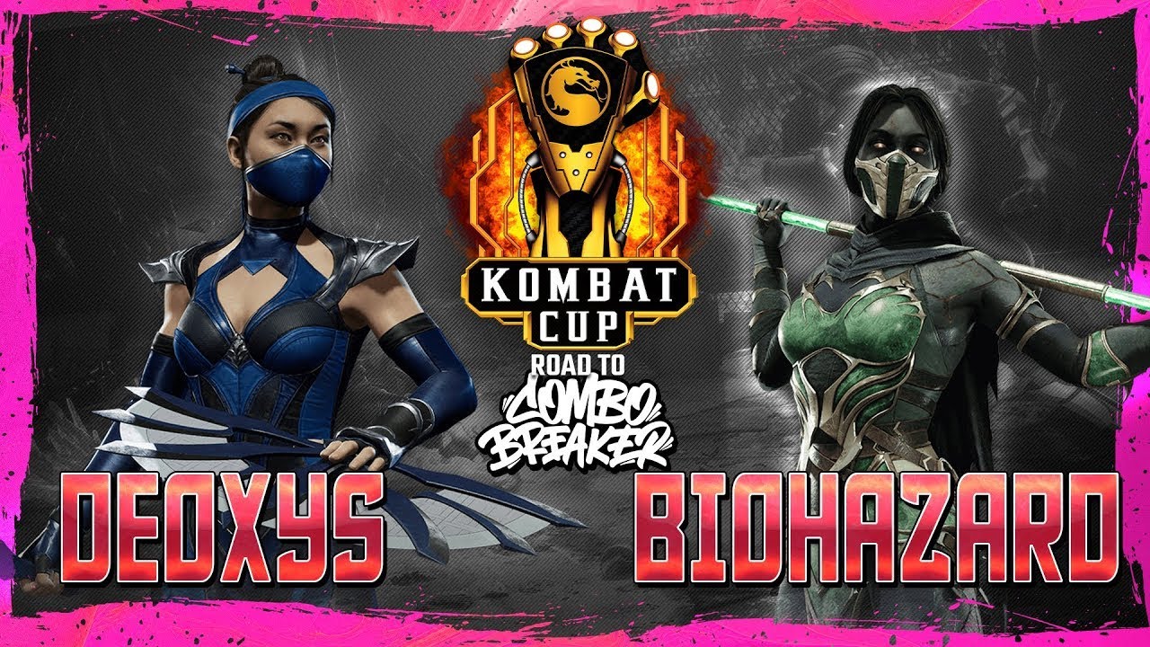 Deoxys (Kitana) vs Biohazard (Jade | Geras) | #KombatCup Road To Combo Breaker | MK11