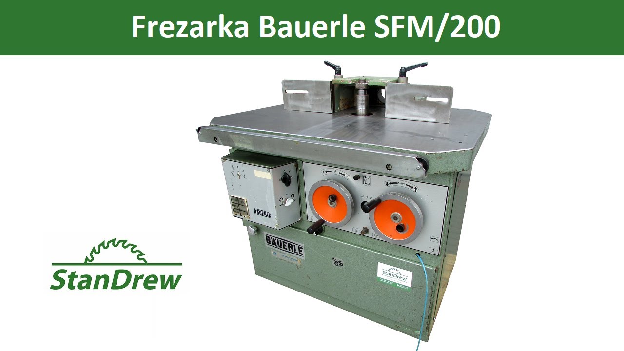 Frezarka Bauerle SFM200 - StanDrew