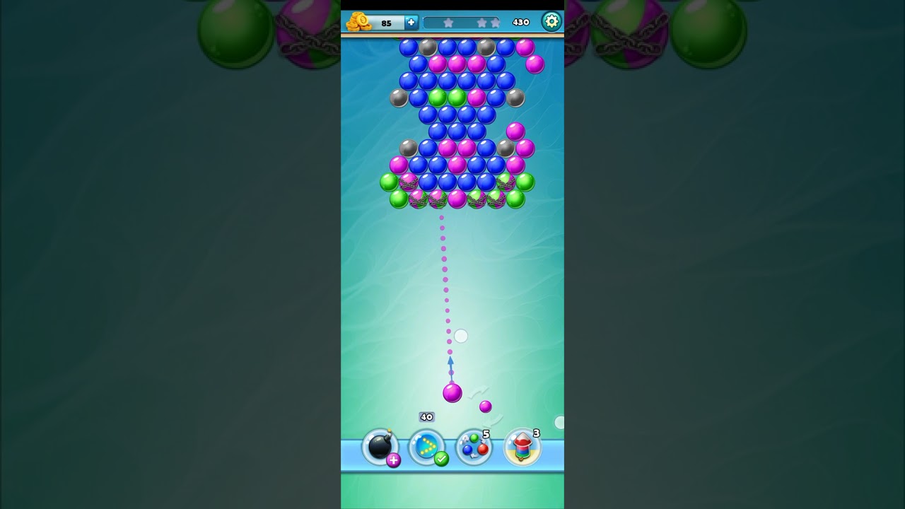 BUBBLES SHORTER 222.#bubblesshooter #games #gaming #gameplay 