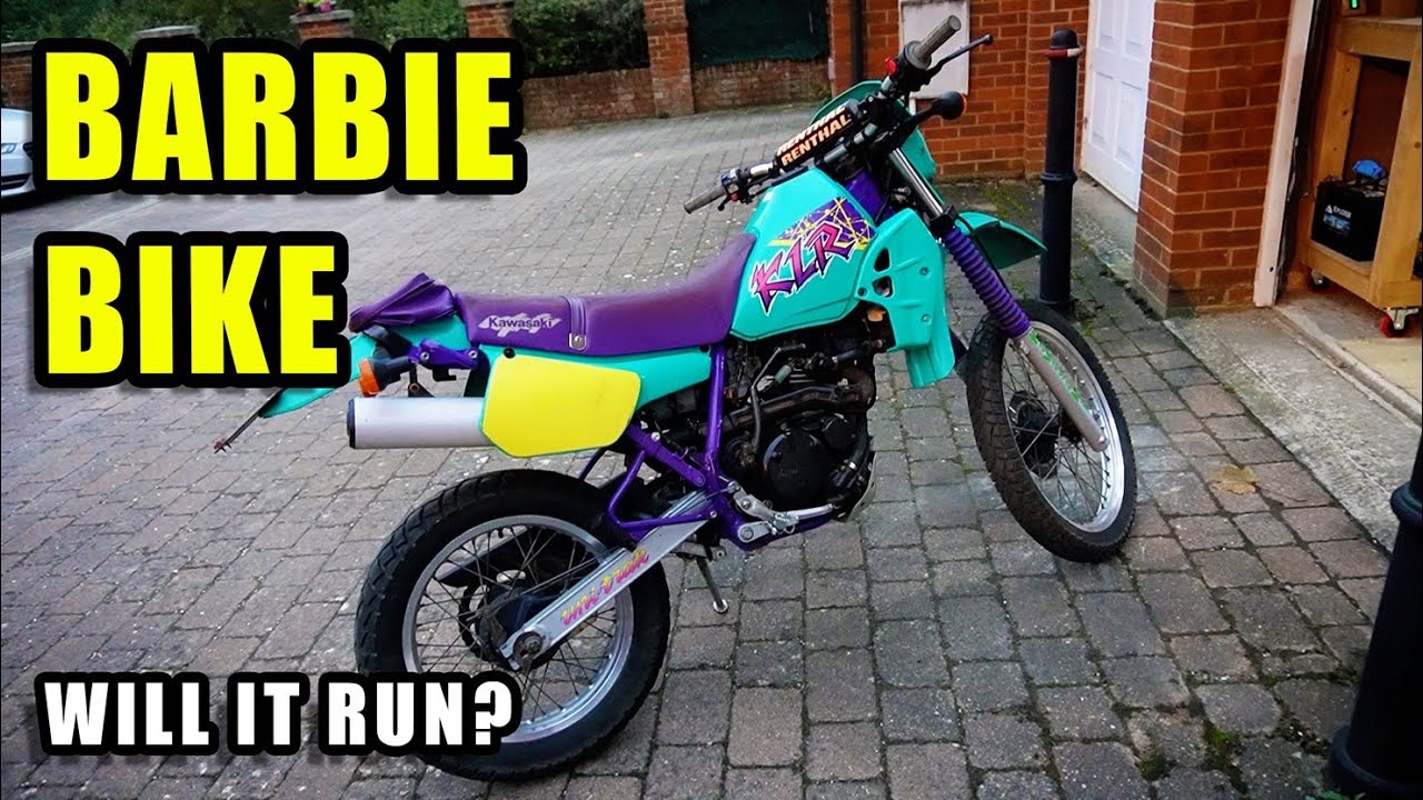 WILL IT RUN? 30 year old Kawasaki KLR 250