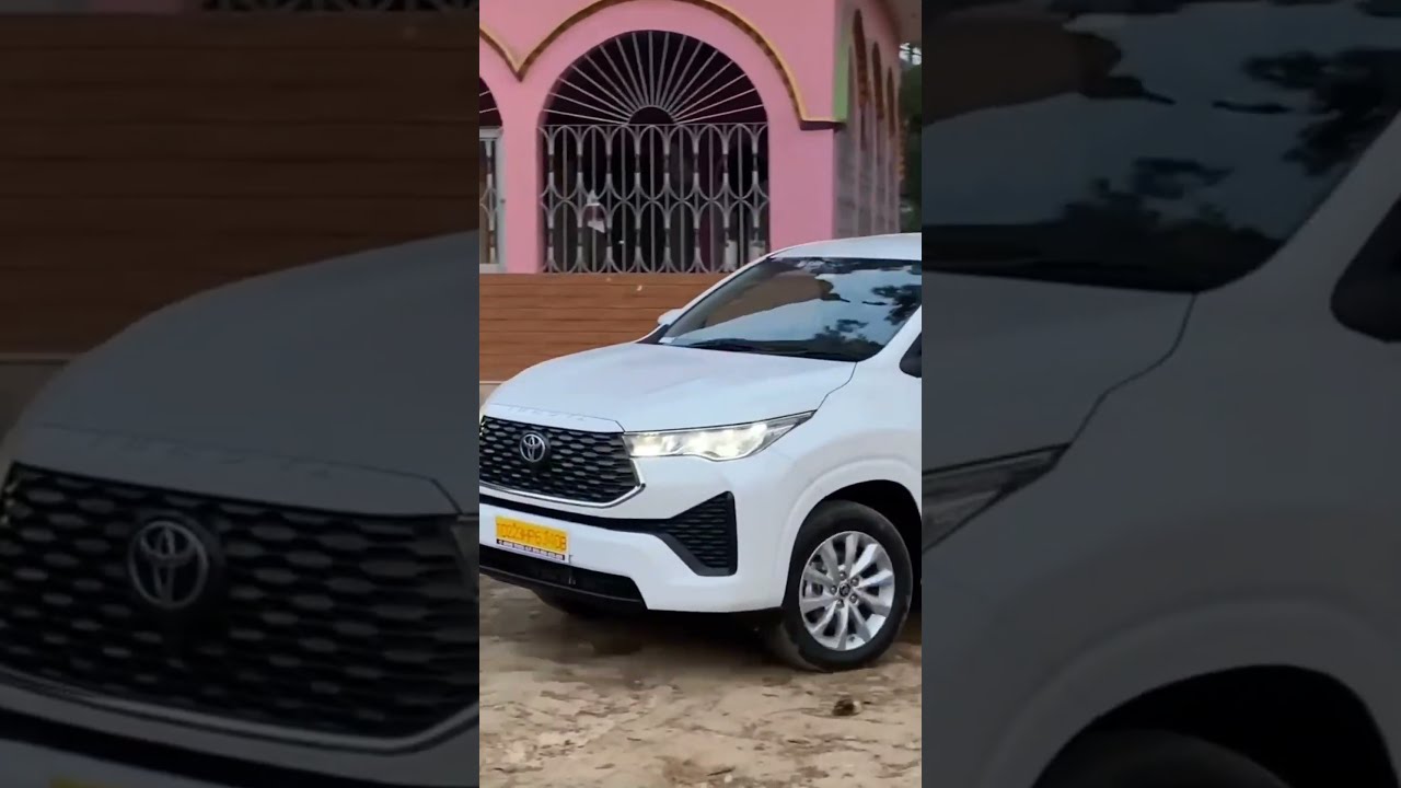 new Innova hycross 💖😀! #viral #automobile #youtubeshorts #vehicle #trending #modified #autoexpo2023