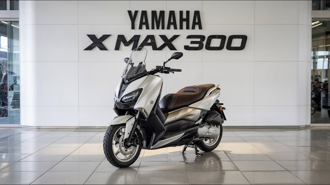Finally Revealed 2026 Yamaha XMAX 300 &ndash; The Maxi Scooter That Outperforms Motorcycles!